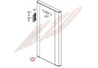 Porte complete avec joint
