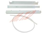 Kit glissières de porte et habillage