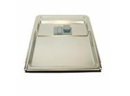 Contre porte inox 