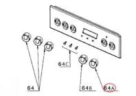 Bouton du four