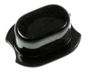 Bouton de commande noir