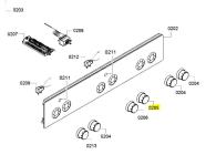 Bouton selecteur temperature