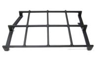 Grille fonte 2 feux droite