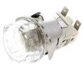 Douille + hublot de lampe