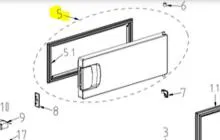 Porte freezer